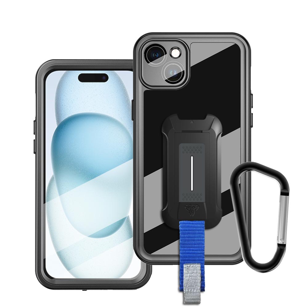 ARMOR-X - IP68 Waterproof Case for iPhone 15 [ Black ] | 株式会社